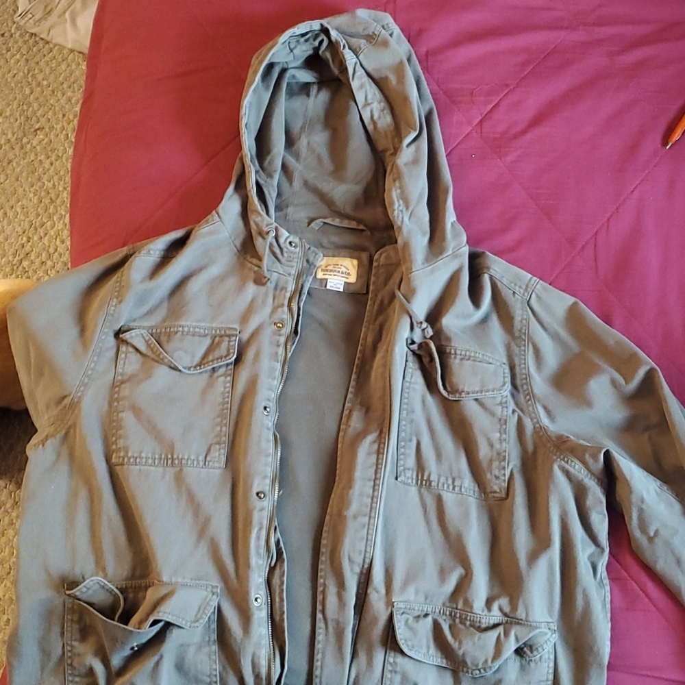 Green Canvas jacket